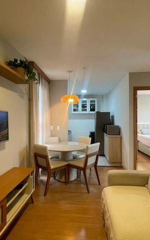 Apartamento para alugar com 42m², 2 quartos e 1 vaga