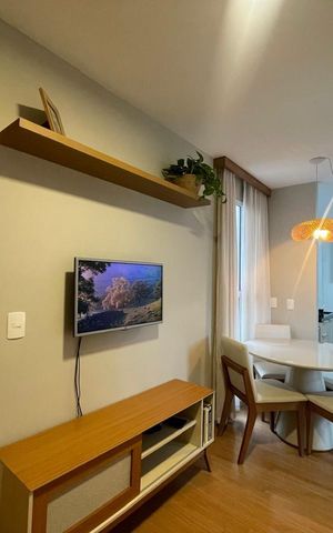 Apartamento para alugar com 42m², 2 quartos e 1 vaga