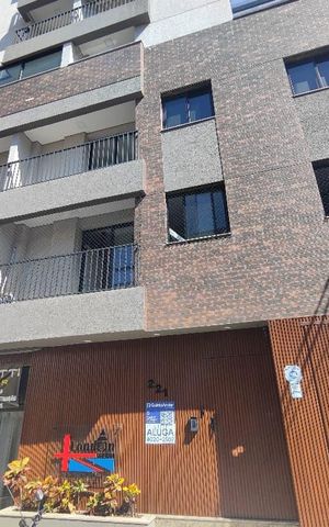 Apartamento para alugar com 26m², 1 quarto e sem vaga Apartamento para alugar com 26m², 1 quarto e sem vagaFachada
