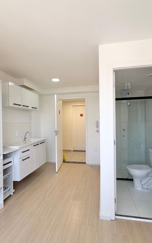 Studio para alugar com 17m², 1 quarto e sem vaga Studio para alugar com 17m², 1 quarto e sem vagaQuarto