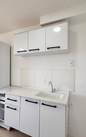 Studio para alugar com 17m², 1 quarto e sem vaga Studio para alugar com 17m², 1 quarto e sem vagaCozinha