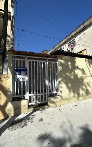 Casa para alugar com 28m², 1 quarto e sem vagaFachada + placa