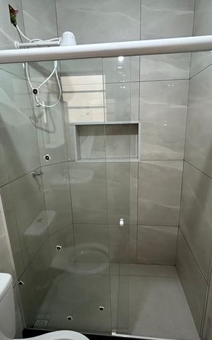 Casa para alugar com 28m², 1 quarto e sem vagaBanheiro da Suíte