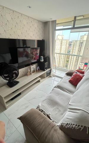 Apartamento para alugar com 53m², 2 quartos e 1 vagaSala