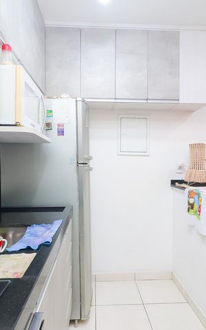 Apartamento à venda com 46m², 2 quartos e 1 vaga Apartamento à venda com 46m², 2 quartos e 1 vagaCozinha