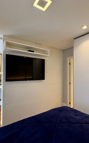 Apartamento à venda com 54m², 1 quarto e 1 vaga Apartamento à venda com 54m², 1 quarto e 1 vagaSuíte