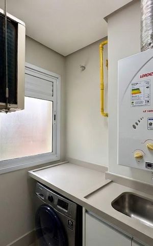 Apartamento à venda com 54m², 1 quarto e 1 vaga Apartamento à venda com 54m², 1 quarto e 1 vagaÁrea de Serviço