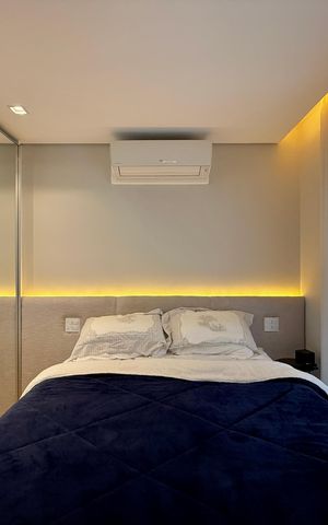 Apartamento à venda com 54m², 1 quarto e 1 vaga Apartamento à venda com 54m², 1 quarto e 1 vagaSuíte