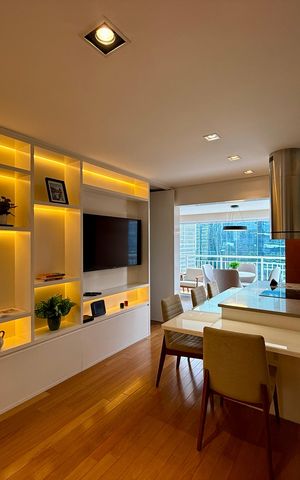 Apartamento à venda com 54m², 1 quarto e 1 vaga Apartamento à venda com 54m², 1 quarto e 1 vagaSala