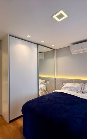 Apartamento à venda com 54m², 1 quarto e 1 vaga Apartamento à venda com 54m², 1 quarto e 1 vagaSuíte