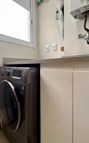 Apartamento à venda com 54m², 1 quarto e 1 vaga Apartamento à venda com 54m², 1 quarto e 1 vagaÁrea de Serviço