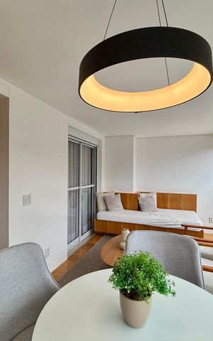 Apartamento à venda com 54m², 1 quarto e 1 vaga Apartamento à venda com 54m², 1 quarto e 1 vagaSacada