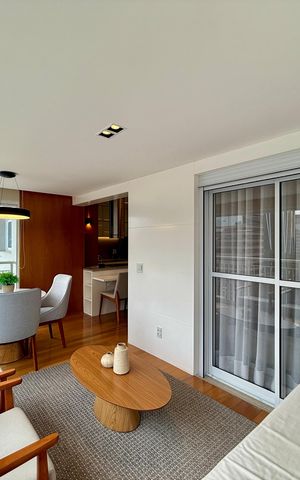 Apartamento à venda com 54m², 1 quarto e 1 vaga Apartamento à venda com 54m², 1 quarto e 1 vagaSacada