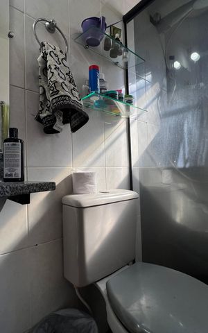 Apartamento à venda com 63m², 3 quartos e 1 vagaBanheiro da Suíte