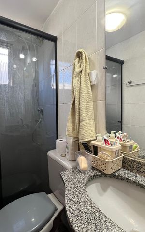 Apartamento à venda com 63m², 3 quartos e 1 vagaBanheiro Social