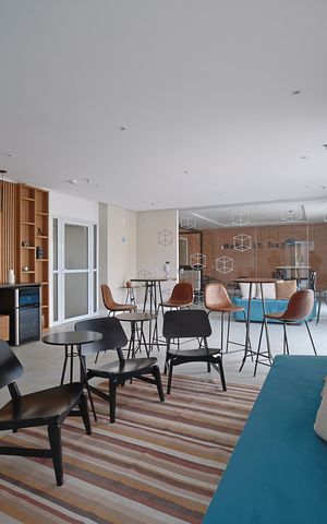 Apartamento para alugar com 34m², 1 quarto e 1 vagaCoworking