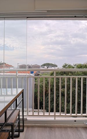 Apartamento para alugar com 34m², 1 quarto e 1 vagaVaranda