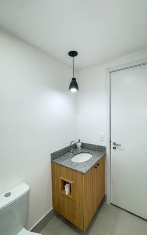 Apartamento para alugar com 35m², 1 quarto e sem vagaBanheiro