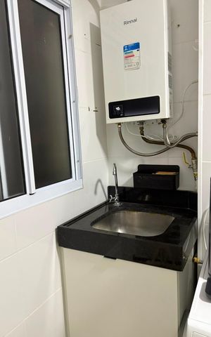 Apartamento para alugar com 45m², 2 quartos e 1 vaga Apartamento para alugar com 45m², 2 quartos e 1 vagaÁrea de serviço