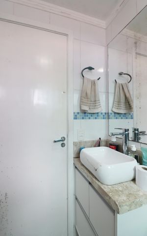 Apartamento à venda com 63m², 3 quartos e 1 vagaBanheiro da Suíte