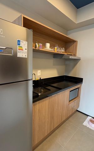 Studio para alugar com 35m², 1 quarto e sem vagaCozinha