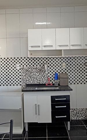 Apartamento para alugar com 60m², 2 quartos e 1 vagaCozinha e Área de Serviço