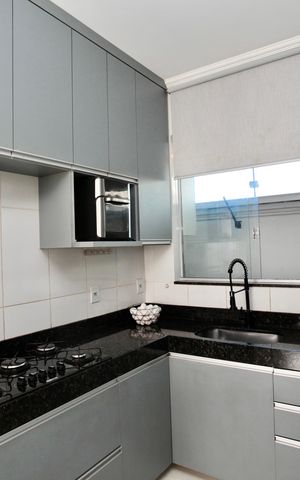 Casa de condomínio à venda com 80m², 2 quartos e 1 vaga Casa de condomínio à venda com 80m², 2 quartos e 1 vagaCozinha e Área de Serviço