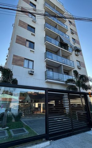 Apartamento para alugar com 50m², 2 quartos e 1 vagaFachada + placa