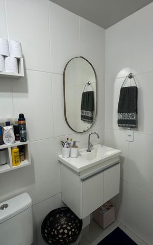 Apartamento para alugar com 50m², 2 quartos e 1 vagaBanheiro