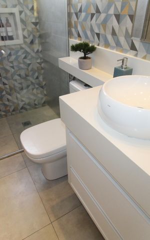 Apartamento para alugar com 65m², 2 quartos e 1 vagaBanheiro