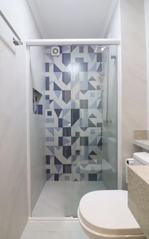 Apartamento à venda com 69m², 3 quartos e 2 vagasBanheiro Social