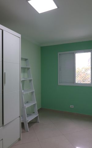 Apartamento à venda com 69m², 3 quartos e 2 vagasQuarto 2