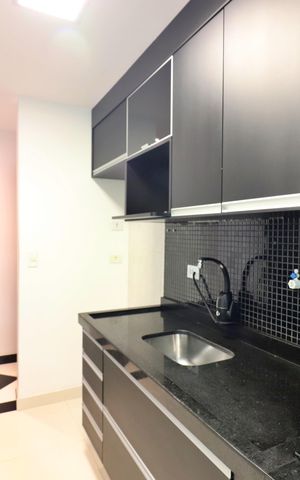 Apartamento à venda com 69m², 3 quartos e 2 vagasCozinha 