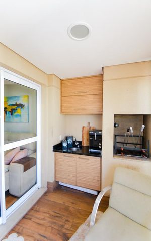 Apartamento à venda com 92m², 3 quartos e 2 vagasVaranda gourmet