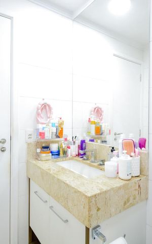 Apartamento à venda com 92m², 3 quartos e 2 vagasBanheiro Social