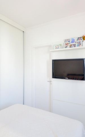 Apartamento à venda com 92m², 3 quartos e 2 vagasQuarto 3 - Suíte