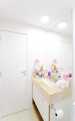 Apartamento à venda com 92m², 3 quartos e 2 vagasBanheiro Social
