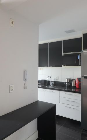 Apartamento para alugar com 80m², 2 quartos e 1 vagaCozinha e Área de Serviço