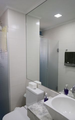 Apartamento para alugar com 50m², 2 quartos e 1 vagaBanheiro