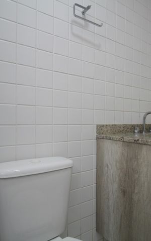 Apartamento para alugar com 127m², 3 quartos e 2 vagasBanheiro 1