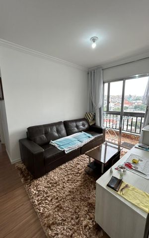 Apartamento à venda com 58m², 2 quartos e 1 vaga Apartamento à venda com 58m², 2 quartos e 1 vagaSala