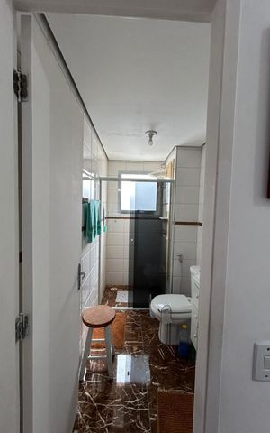 Apartamento à venda com 58m², 2 quartos e 1 vaga Apartamento à venda com 58m², 2 quartos e 1 vagaBanheiro