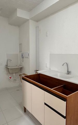 Apartamento para alugar com 31m², 2 quartos e sem vaga