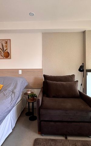 Studio à venda com 27m², 1 quarto e sem vaga Studio à venda com 27m², 1 quarto e sem vagaStudio