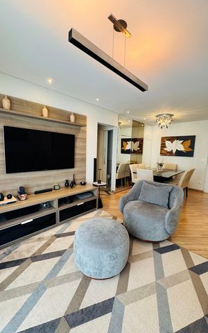 Apartamento à venda com 104m², 3 quartos e 2 vagas Apartamento à venda com 104m², 3 quartos e 2 vagasSala