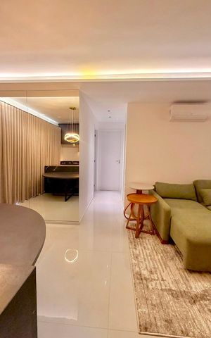 Apartamento para alugar com 62m², 2 quartos e 2 vagas Apartamento para alugar com 62m², 2 quartos e 2 vagasSala