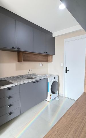 Studio para alugar com 25m², 1 quarto e 1 vaga Studio para alugar com 25m², 1 quarto e 1 vagaStudio