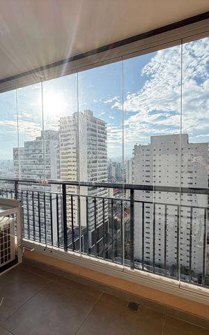 Studio para alugar com 25m², 1 quarto e 1 vaga Studio para alugar com 25m², 1 quarto e 1 vagaSacada