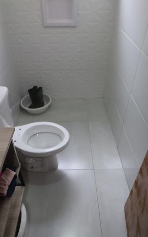 Casa para alugar com 67m², 3 quartos e 2 vagasBanheiro da Suíte