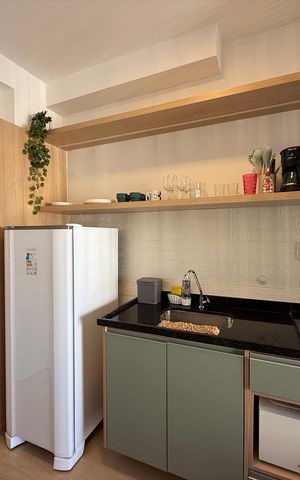 Studio para alugar com 25m², 1 quarto e sem vaga